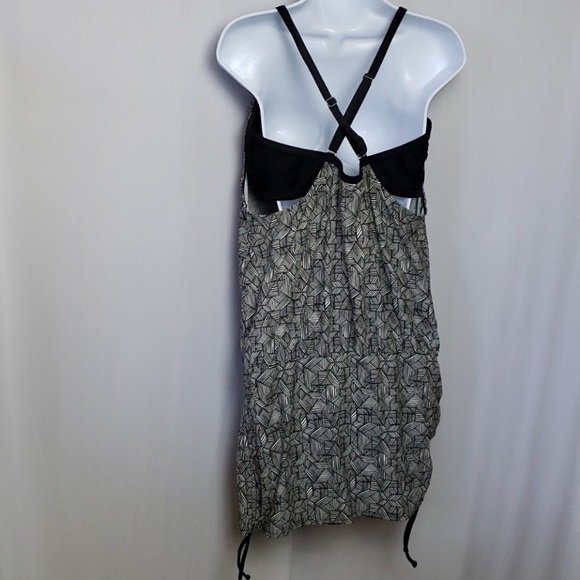 ATHLETA LAGUNA SIDE SCRUNCH TANKINI 38D/DD - Picture 3 of 7